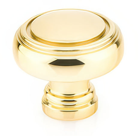 Emtek 86610US3 Classic Brass cabinet knob, additional view