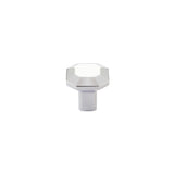Emtek Square 1-1/4" Cabinet Knob in Polished Chrome