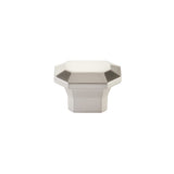 Emtek Rectangular 1-3/8" x 2" Cabinet Knob in Satin Nickel