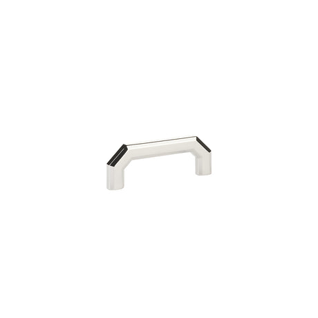 Emtek 3-1/2" Center to Center Cabinet Pull in Polished Nickel Lifetime