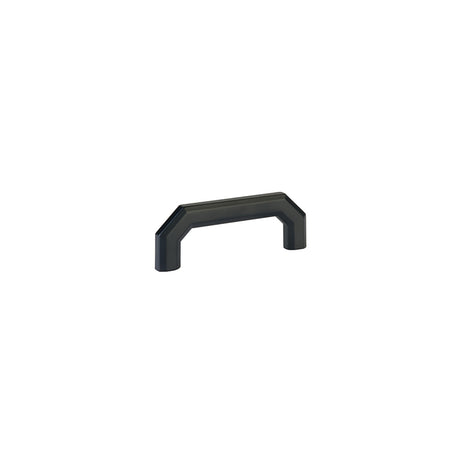 Emtek 3-1/2" Center to Center Cabinet Pull in Flat Black