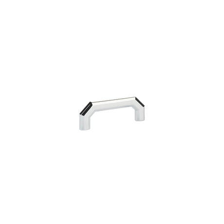 Emtek 3-1/2" Center to Center Cabinet Pull in Polished Chrome