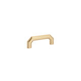 Emtek 3-1/2" Center to Center Cabinet Pull in Satin Brass
