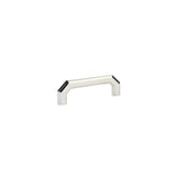 Emtek 4" Center to Center Cabinet Pull in Polished Nickel Lifetime