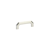 Emtek 4" Center to Center Cabinet Pull in Satin Nickel