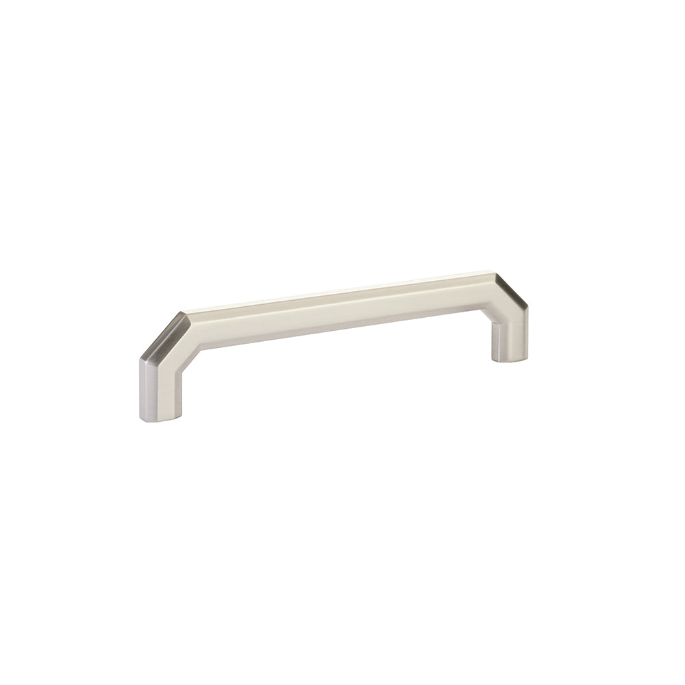 Emtek 6" Center to Center Cabinet Pull in Satin Nickel