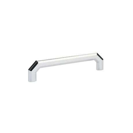 Emtek 6" Center to Center Cabinet Pull in Polished Chrome