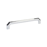 Emtek 8" Center to Center Cabinet Pull in Polished Chrome