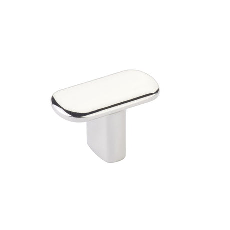 Emtek 1-1/2" x 3/4" Cabinet T Knob in Polished Nickel Lifetime