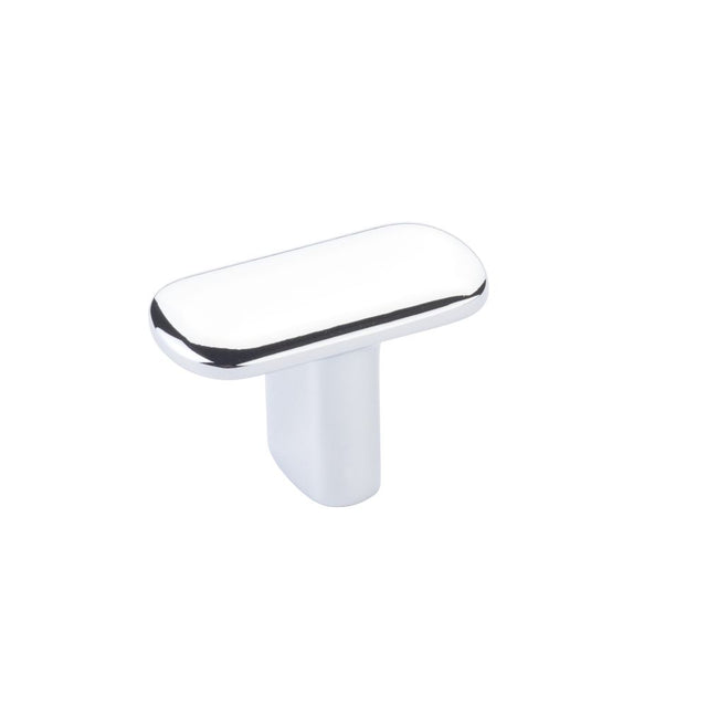 Emtek 1-1/2" x 3/4" Cabinet T Knob in Polished Chrome