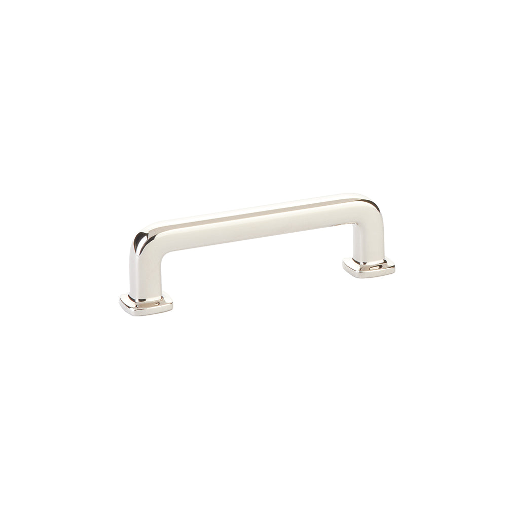 Emtek Cabinet Pull with 3-1/2" Center to Center in Polished Nickel Lifetime