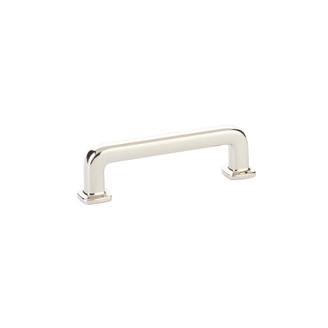 Emtek Cabinet Pull with 3-1/2" Center to Center in Polished Nickel Lifetime