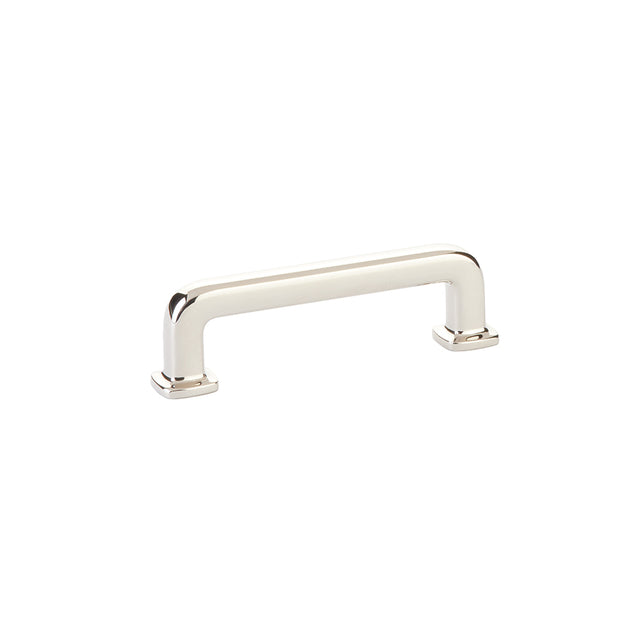 Emtek Cabinet Pull with 3-1/2" Center to Center in Polished Nickel Lifetime