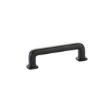 Emtek Cabinet Pull with 3-1/2" Center to Center in Flat Black