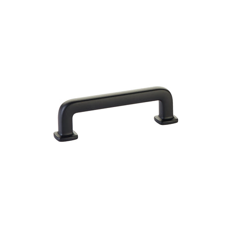Emtek Cabinet Pull with 3-1/2" Center to Center in Flat Black