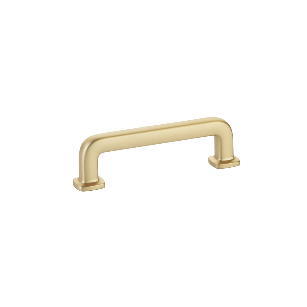 Emtek Cabinet Pull with 3-1/2" Center to Center in Satin Brass