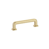 Emtek Cabinet Pull with 3-1/2" Center to Center in Satin Brass