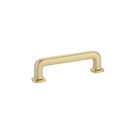 Emtek Cabinet Pull with 3-1/2" Center to Center in Satin Brass