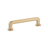 Emtek Cabinet Pull with 4" Center to Center in Satin Brass
