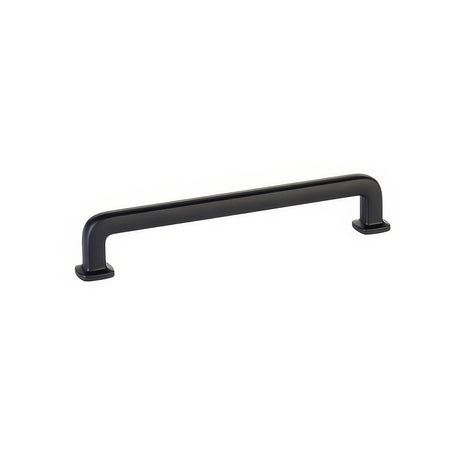 Emtek 86636US19 flat black cabinet pull