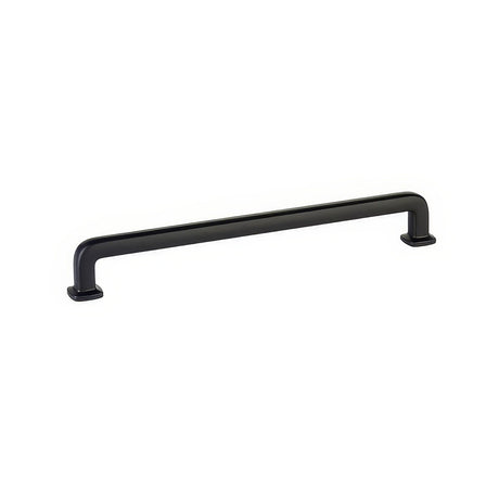 Emtek 86637US19 flat black cabinet pull