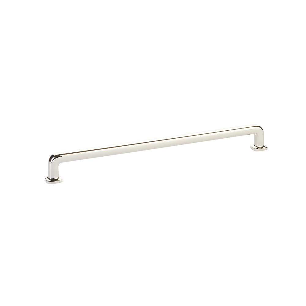 Emtek Cabinet Pull with 10" Center to Center in Polished Nickel Lifetime