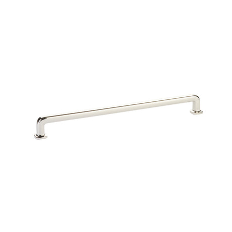 Emtek Cabinet Pull with 10" Center to Center in Polished Nickel Lifetime