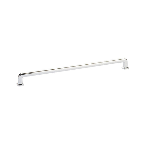 Emtek Cabinet Pull with 12" Center to Center in Polished Chrome