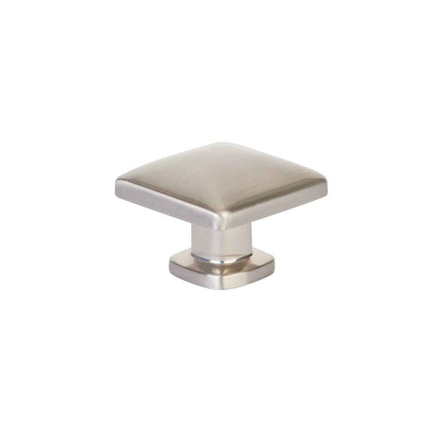 Emtek 1-1/4" Square Cabinet Knob in Satin Nickel