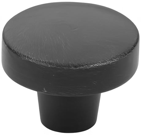 Emtek 86661FB flat black bronze cabinet knob