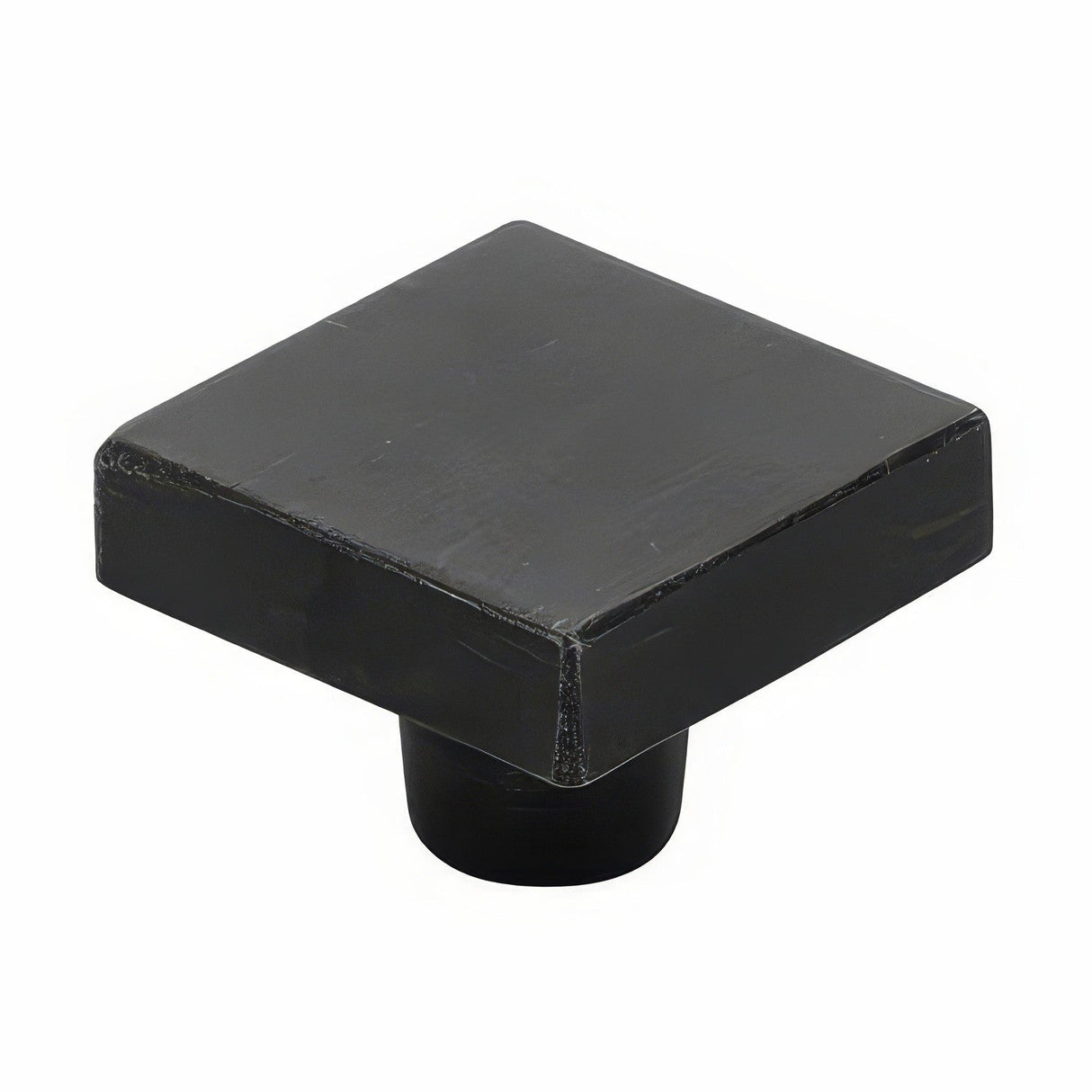 Emtek 86663FB flat black bronze cabinet knob