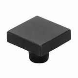 Emtek 86663FB flat black bronze cabinet knob