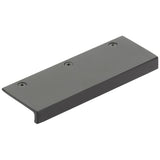 Emtek 86665FB flat black bronze edge cabinet pull