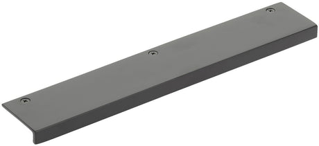 Emtek 86666FB flat black bronze edge cabinet pull