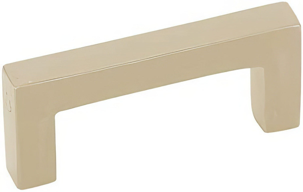 Emtek 86667TWB tumbled white bronze rectangular cabinet pull