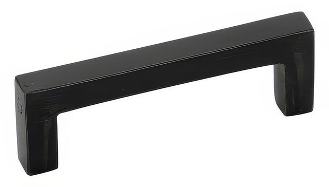 Emtek 86668FB flat black bronze rectangular cabinet pull