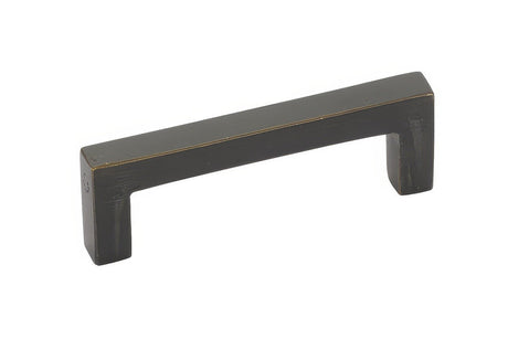 Emtek 86668MB medium bronze rectangular cabinet pull