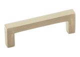 Emtek 86668TWB tumbled white bronze rectangular cabinet pull
