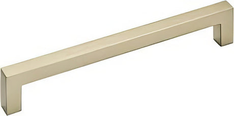 Emtek 86670TWB tumbled white bronze rectangular cabinet pull