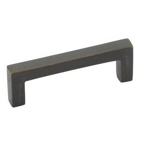 Emtek 86671MB medium bronze rectangular cabinet pull