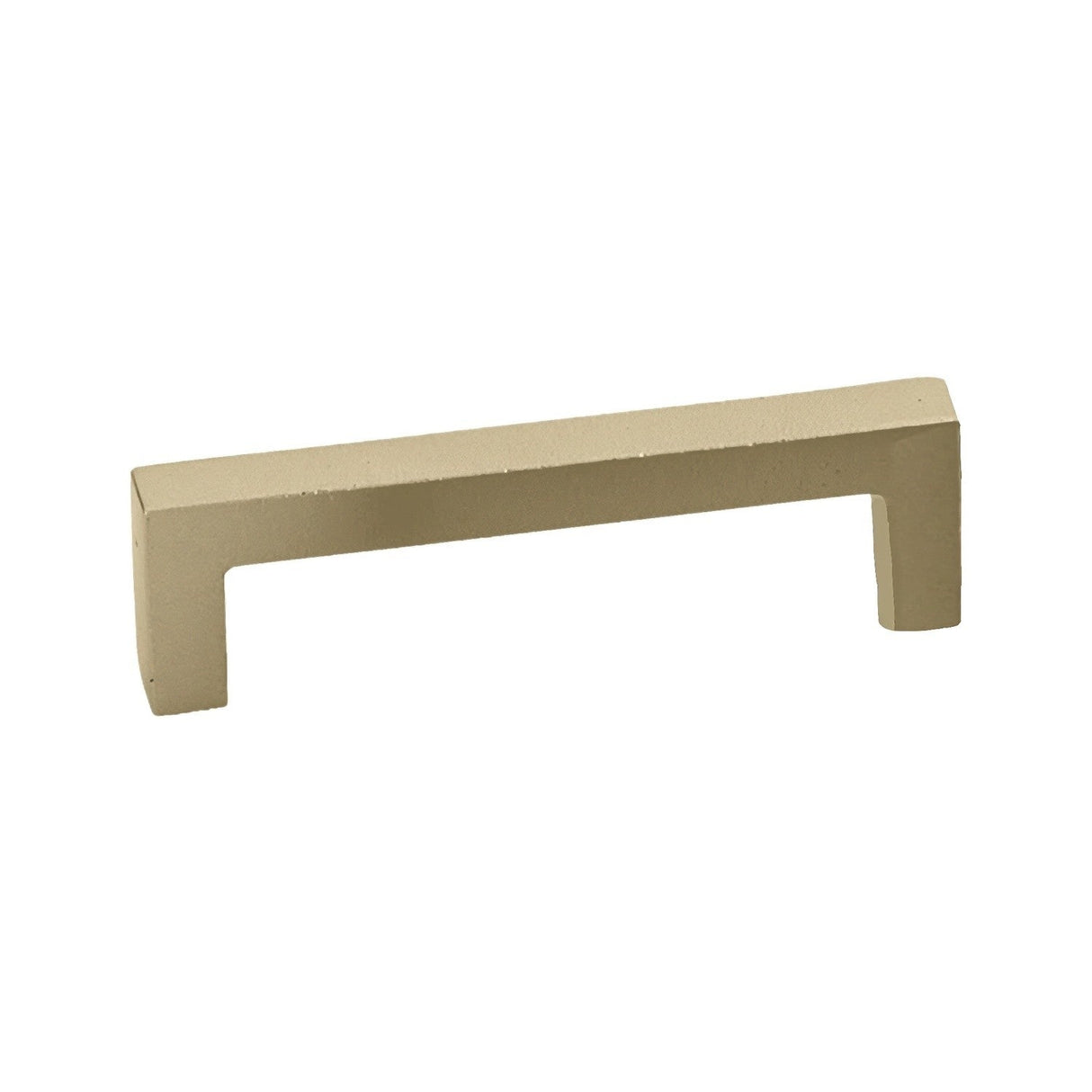 Emtek 86671TWB tumbled white bronze rectangular cabinet pull