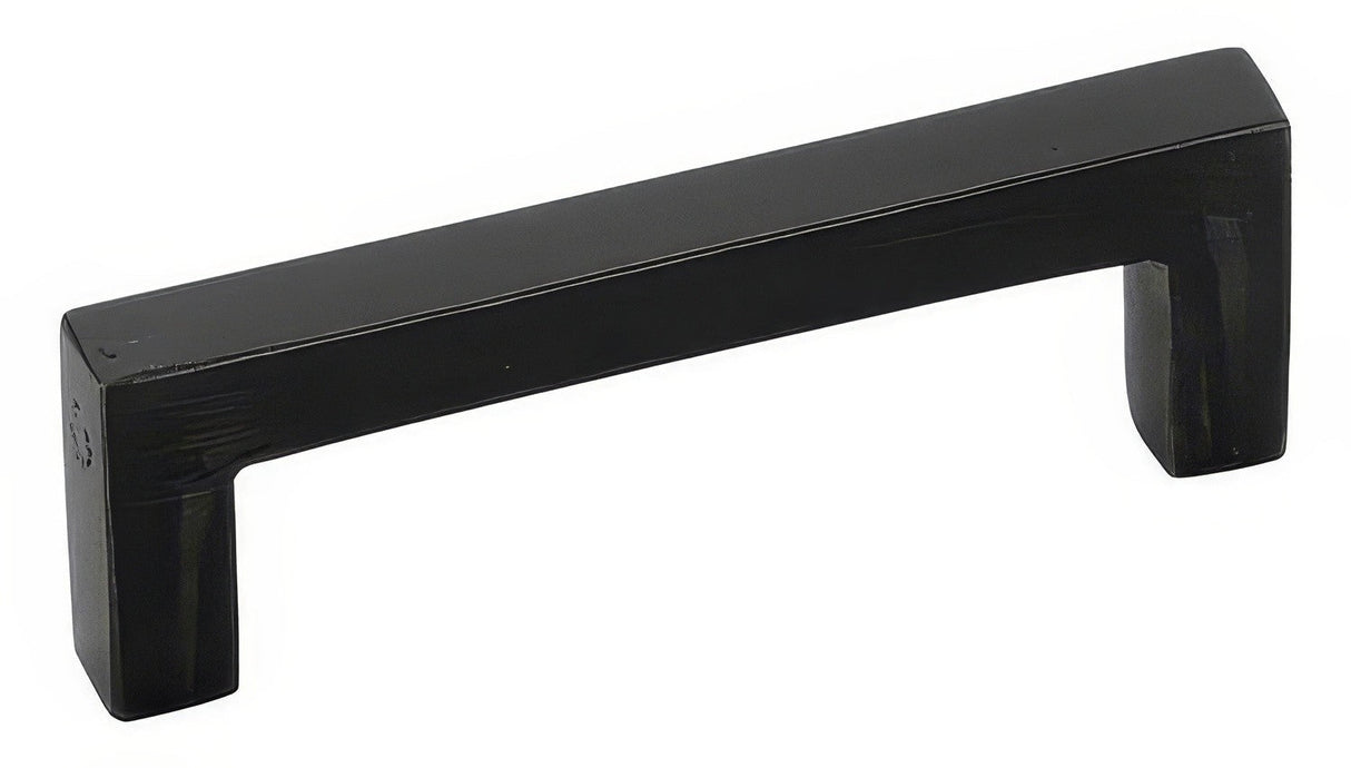 Emtek 86673FB flat black bronze rectangular cabinet pull