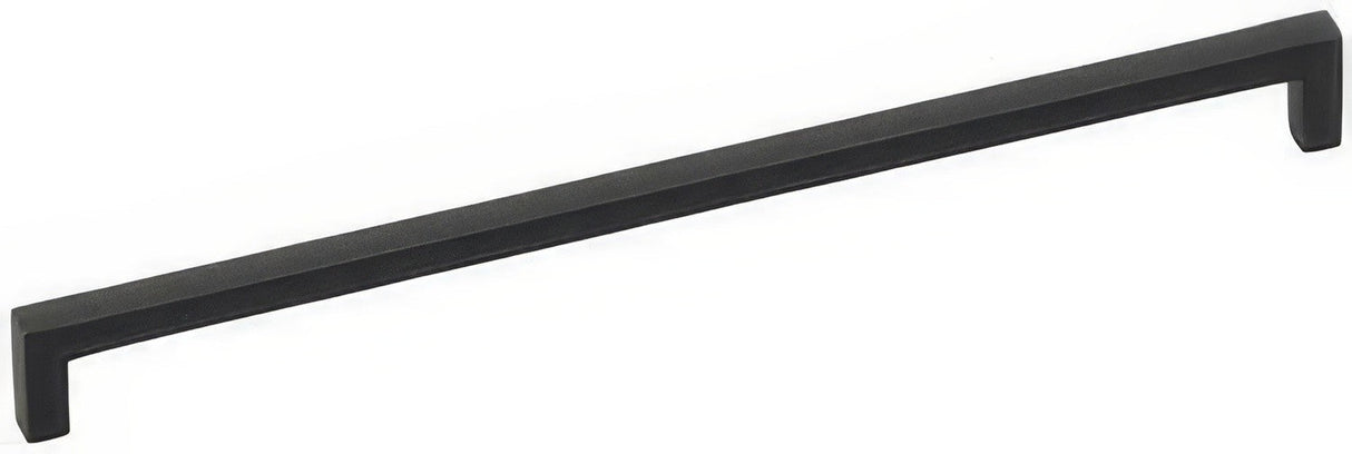Emtek 86674FB flat black bronze cabinet pull / appliance pull