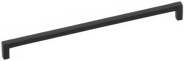 Emtek 86674FB flat black bronze cabinet pull / appliance pull
