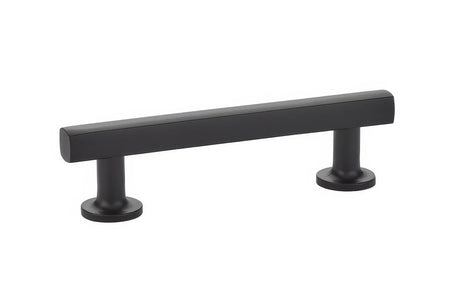 Emtek 86676US19 flat black cabinet pull