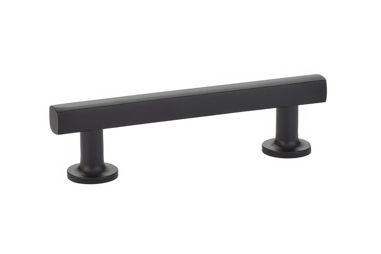 Emtek 86676US19 flat black cabinet pull