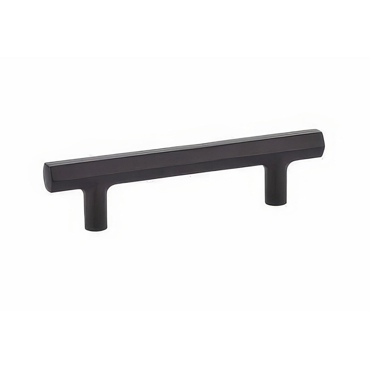 Emtek 86679US19 flat black cabinet pull
