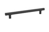 Emtek 86681US19 flat black cabinet pull