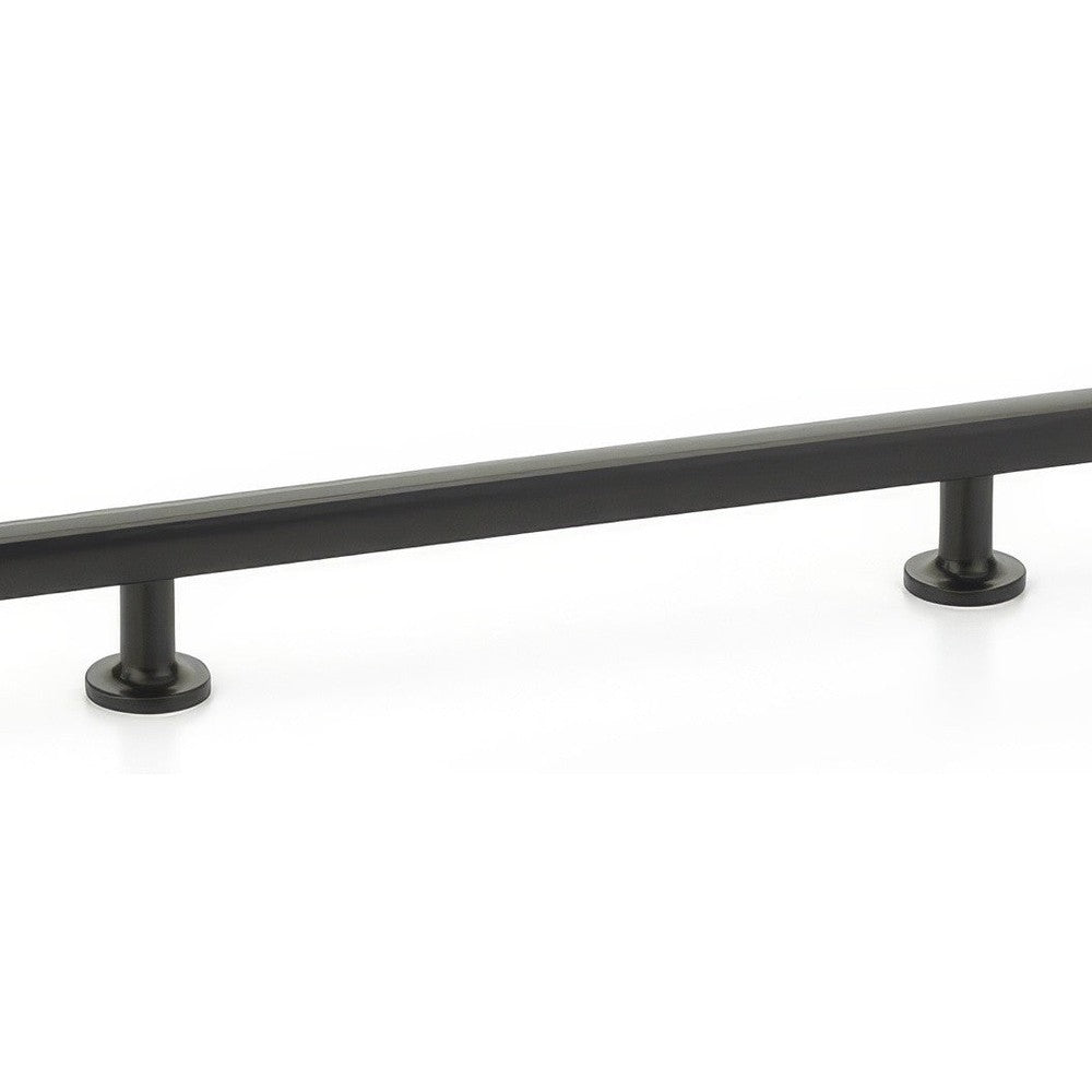 Emtek 86683US19 flat black square cabinet pull