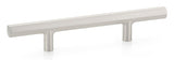 Emtek 86684US15 satin nickel hex cabinet pull